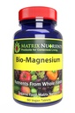 BIO-magnijs - Premium magnija papildinājums: enerģija, asinsspiediens, muskuļu funkcija, miega, nervu funkcija, cukura līmenis asinīs un vairāk! - Vegan tabletes (60ct)