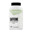 NutraBio 100% tīras kofeīna kapsulas (250 kapsulas)