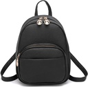 Barsine Mini Mugursoma sievietēm Meitenes Ādas Mugursomas Gadījuma mazo Daypack Plecu soma ar kabatām