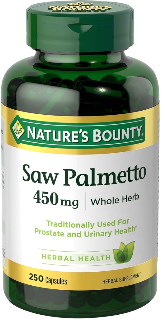 Dabu Bounty Saw Palmetto 450 mg kapsulas 250 ea
