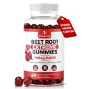 Extreme Beetroot Formula & COQ10 100mg ar vīnogu sēklu ekstraktu, cirkulācijas enerģijai un plūsmai, 1500mg Bišu saknes gumijas ekstrakts bez lipekļa 60