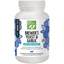 Tikai dabas Pet Alus rauga un ķiploku košļājamās vielas - All-Natural Blusa un ērču profilakse suņiem - Stiprināta ar B Vitamīniem - veicina veselīgu ādu un pārvalkus - 300 Count tabletes