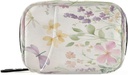 Burbuja Savvaļas puķes Dragonfly Travel Pill Case, Weekly Portable Pill Box 7 Days Pill Organizators, lai turētu zāles Vitamīnu Papildinājums ar Chipper Travel