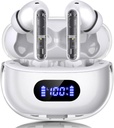 Bezvadu austiņas P1 PRO, austiņas Bezvadu Bluetooth austiņas ar skaidriem zvaniem Mics Ausu apvalkiem, ērta fit, IPX7 Ūdensdrošas austiņas Long Battery Life, 30H Playtime for Sports Workout