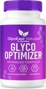 GlycoEase Glyco Optimizer - GlycoEase Pills, All-Natural Diētiskā Papildinājums, Advanced Formula Glycogen Support, Glycoeas Naturals, Glyco Ease Reviews (60 kapsulas)