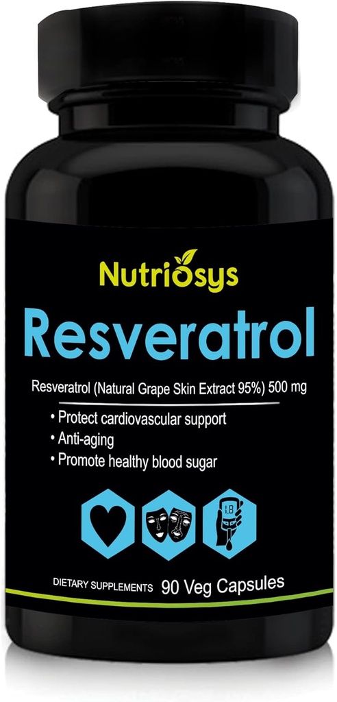 Resveratrol 500mg Papildinājums 