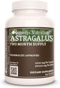 Astragalus Remedy Nutrition MEGA Stiprums 1000 mg uz vienu kapsulu/60 000 mg uz pudeli Vegan VCaps
