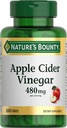 Dabas Bounty Apple Sidra Etiķis 480mg Tabletes, Veģetārietis Papildinājums Augs Pamatojoties, 200 Tabletes