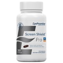 EyePromise Screen Shield Acu vitamīns - 30-Count, 30-Day Supply - Acu papildinājums ar Omega 3s, Zeaxanthin, Lutein, Melleņu, Cinka & Vitamīni nogurušām, straumētām acīm