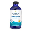 Nordic Naturals Omega 3 Liquid|1560 Mg Omega 3 Fatty Acid|Sardine Fish Oil Syrup With EPA & DHA Supplement For Heart,Brain Health & Immune Support|Fish Oil Lemon Flavour 8 Floz 237 ml, 0.4 grams