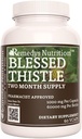 Ārstniecības līdzekļa uzturs Vissvētākais Thistle - 1,000 mg, 60 Vegan kapsulas Ārstniecības augu uztura papildinājums -