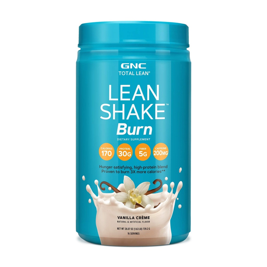 GNC Total Lean Lean Shake Burn - Vanilla Crème (16 Kalpo)