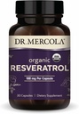 Dr. Mercola Organic Resveratrol - 100 mg Šūnu un sirds un asinsvadu atbalsts - 99,9 procenti Trans-Resveratrol - no Japānas Knotweed - 30 kapsulas (30 Kalpo)