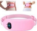 FSA HSA atbilstoši portatīvais apkures pads Krampjiem, Upgrade Cordless Electric period Fast Heating Pad muguras sāpes atvieglošana Menstrual Belt 6 Heat 6 Masāža Modes Dāvanas sievietēm Meitenēm Viņas draudzene Pink