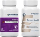 EyePromise Atjaunot Macular Veselības Papildinājums Screen Shield Teen košļājamās acu vitamīns