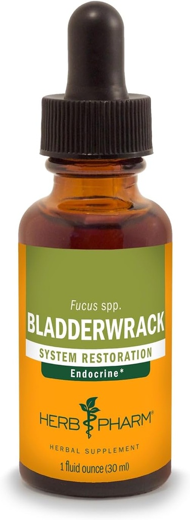 Herb Pharm Bladderwrack šķidruma ekstrakts - 1 atvere (DBLADD01)