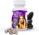 Acai Berry ar purpura kukurūzas kapsulām resveratrol un antocianīniem Avots l Sikyriah