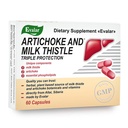 Evalar Milk Thistle Artichoke Garšaugi Sibīrijas 60 Tabs