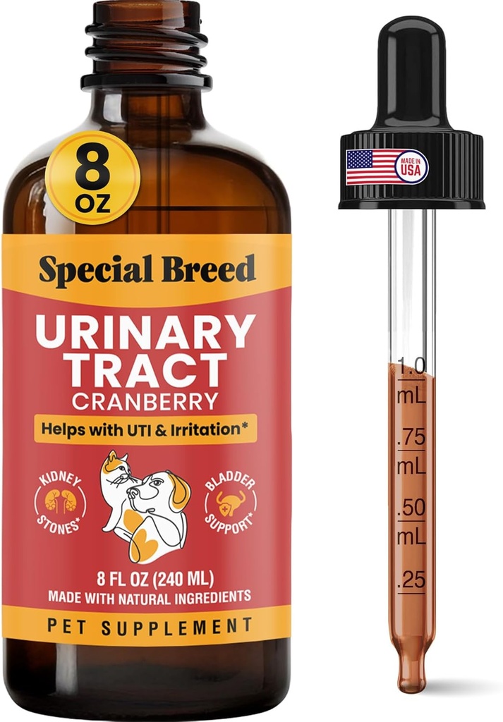 8 Dzērveņu UTI papildinājums, Nieru un urīnpūšļa atbalsts, 8oz