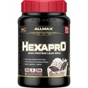 ALLMAX HEXAPRO, Cookies & Cream - 2 lb - 25 Grams proteīna uz vienu kalpot - 8 stundu ilgstoša atbrīvošana - Nulles cukurs - 21 Kalpo