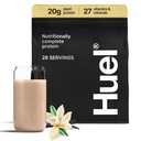 Huel Vegan Protein Powder -- Vanilla -- Complete Nutrition - 20g Protein Pulveris -- 100% Augu bāzes -- 27 Vitamīni un minerālvielas, bez lipekļa, nav GMO, nesatur laktozi -- 26 Kalpo