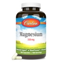 Carlson - magnijs, 350 mg, sirds un asinsvadu balsts, muskuļu funkcija un nervu veselība, 180 kapsulas