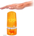 Pill Dispenser - Zāļu turētājs pieaugušajiem un senioriem - Lock Feature - Artrīts Friendly - One Push, One Pill - Bezcerīgs & Hygiēnic - 75 Apaļas tabletes