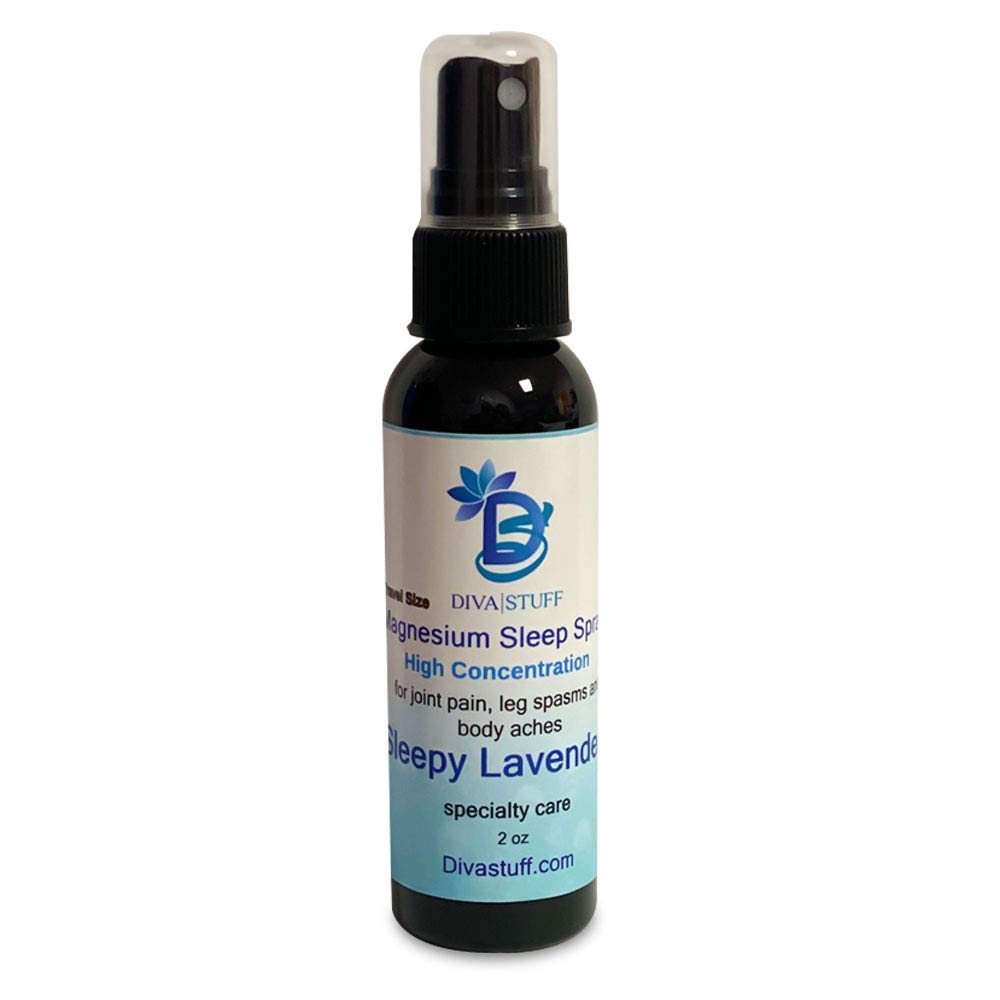 Magnija Miega Spray matu, locītavu sāpes, kāju lāpstas, un ķermeņa sāpes (2 Ounce, miegains Lavanda)