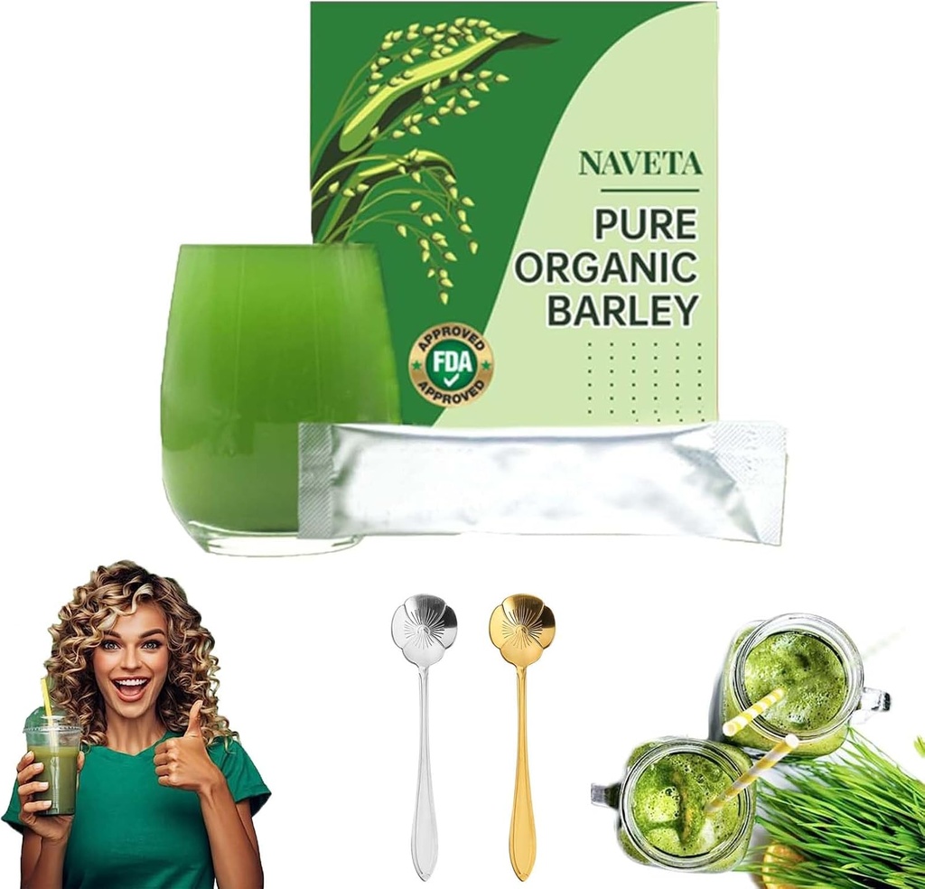 Naveta Miežu Zāles pulveris 100% Pure & Organic, Naveta Pure Organic Mieži, Naveta Organic Miežu Zāles pulveris, Esi vesels (1Pcs)