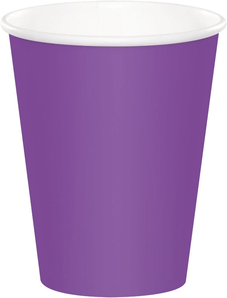 Radoša konvertēšana Ametyst Papīra kauss, 24 skaitīšana (1. iepakojums), Purple