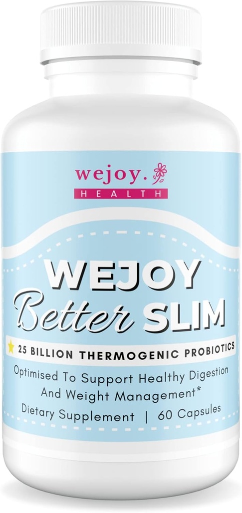 MĒS. Labāk Slim - Termogēnās Probiotikas sievietēm, Bloating Relief, Apetīte Supresants svara zudums, Detox tīrīt Probiotikas gremošanas veselībai, Lactobacillus Acidophilus Probiotika