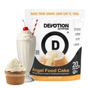 Devotion Nutrition Angel Food kūku olbaltumvielu pulveris sakratīšanai, cepšana, pankūkas, deserti – 20g sūkalu izolāts un kazeīna proteīns Blend – bez pievienotā cukura, zemu ogļhidrātu, bez lipekļa, keto-Friendly ar MCT – 2lb