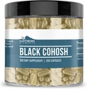 Earthborn Elements Black Cohosh 200 kapsulas, tīras un neatšķaidītas, bez piedevām
