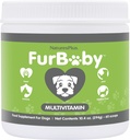 NaturesPlus FurBaby Multivitamīni suņiem - 10.4 oz - atbalsta kopīgu veselību, imūnās funkcijas, veselīgs apģērbs un enerģijas ražošana - Non-GMO - 60 Servings