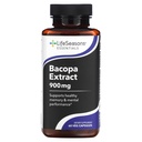 LifeSeasons Essentials - Bacopa ekstrakta papildinājums - Atbalsts Atmiņas un mentālā fokusa - veicina veselīgu stresa reakciju - Boost kognitīvā funkcija - 900mg Per Servē - 60 kapsulas