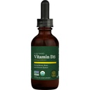Global Healing Organic Vitamīnu D3 5000 SV papildinājums - Vegan D vitamīna piedevas imūnai veselībai un spēcīgu kaulu atbalstam - Pure D3 Vitamīnu 5000 SV Sastāvdaļas, Vit D3 - 2 Fl Oz