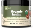Inulīna pulveris 8oz, gremošanas enzīmi 100 kapsulas, žultspūšļa komplekts 8oz, aknas Complete 8oz un viss Psyllium Husk pulveris 100 kapsulas Bandle