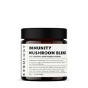 Erbology Organic Immunity Sēņu komplekss 50 Kalpojumi - Augsti beta-glikāniem - Reishi, Cordyceps, Lion's Mane, Turcija Aste - Ilgtspējīgi Aug Eiropā - Vegan - Non-GMO - Nav Pievienots Filers