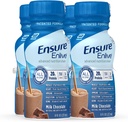 Nodrošināt Enlive Male Replacement Shake, 20g Protein, 350 kalorijas, Advanced Nutrition Protein Shake, Piena Šokolāde, 8 Fl Oz (iepakojums no 4)