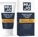 MUJO Hronisks toniks Muskuļu un locītavu sāpes Relief Cream - ātri darbojas, garša-Lasting Organic Sastāvdaļas - Dziļa iekļūst Artrīts / Springs - 3 fl oz
