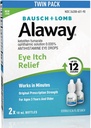 Alaway Antihistamine, acu nieze Reliefs Drops, Twin Pack, 0,34 fl oz Katrs