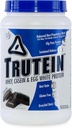 Body Nutrition Trutein High Protein Pulveris: 45% Sūkalas, 45% Kazeīns, 10% Olu baltās olbaltumvielas Shake Mix, lipekļa-free, zems nātrija līmenis, zems ogļhidrātu pielikums Pulveris vīriešiem un sievietēm, Šokolāde, 2lb