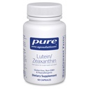 Pure Encapsulations Luteīns & Zeaksantīns - atbalsta vispārējo redzi* - saglabā makulas pigmentu un acu veselību* - Antioksidantu atbalstu* - Vegan-Friendly & Non-GMO - 60 kapsulas