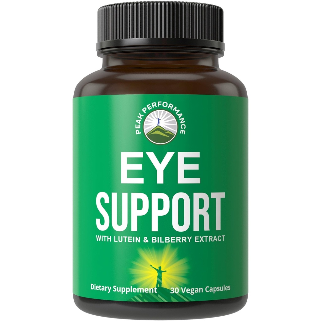 Peak Performance Acu vitamīni - makulas atbalsta papildinājums ar luteīnu, Zeaksantīnu, astaksantīnu, karotinoīdiem, melleņu ekstraktu. Kapsulas Aging Eyes, Computer, Smartphone lietotājiem. Izvairieties no deģenerācijas