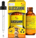 Glikozamīns kaķiem; Suņu locītavu šķidruma papildinājums; Kaķu locītavu papildinājums; Glikozamīns suņiem; šķidrs; Augu flavor; 2 Oz