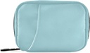 Naanle Pill Box 7 Day Pill Case Travel Pill Organizators Bag Ciper Portatīvais Weekly Case Compact Size Vitamīna Papildinājuma turētājs, Solid Color Sky Blue 4.6 x 3.14 x 1.88 1.0 collas 0.12 kilogrami