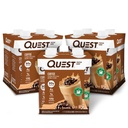 Quest Uzturs gatavs dzert Kafijas proteīns Sakratiet, 30g Olbaltumvielas, 4g ogļhidrāti, 1g cukura, bez lipekļa, Keto Friendly, 4 skaits (iepakojums no 3)