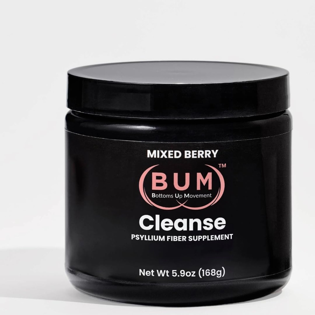 (Bum) Psyllium Husk Fiber pulveris, jaukts ogu aromatizēts dzēriens ar Stevia, kolonnu tīrīšana uzputošanas atvieglošanai un gremošanas veselībai, ikdienas soluble Fiber papildinājums, bez cukura un glutēna, vegans, 30 Kalpojumi