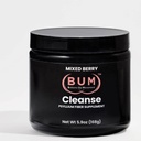 (Bum) Psyllium Husk Fiber pulveris, jaukts ogu aromatizēts dzēriens ar Stevia, kolonnu tīrīšana uzputošanas atvieglošanai un gremošanas veselībai, ikdienas soluble Fiber papildinājums, bez cukura un glutēna, vegans, 30 Kalpojumi
